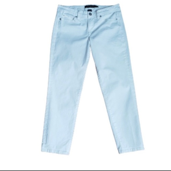 Calvin Klein white skinny cropped jeans - Picture 2 of 6